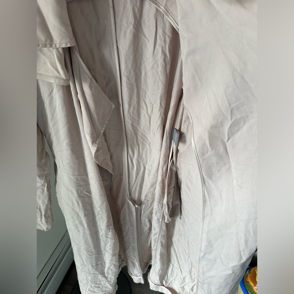 Beige Belle Badgley Mischka Trench Coat - Picture 16 of 16